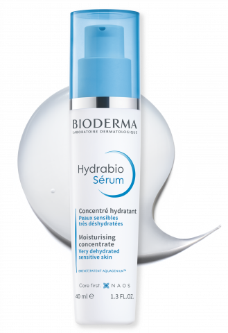 BIODERMA product photo, Hydrabio Serum 40ml, skin carefor dehydrated skin
