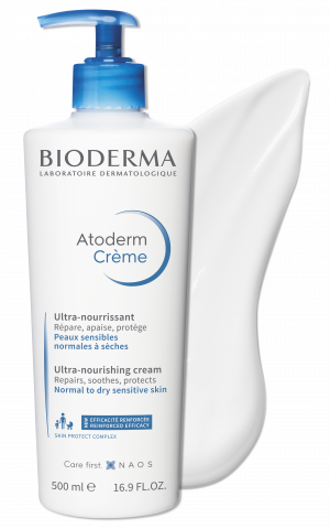 BIODERMA product photo, Atoderm Creme F500ml, moisturizer cream for dry skin