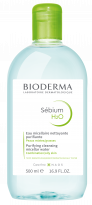 BIODERMA product photo, Sebium H2O 500ml, micellar water for acne prone skin BIODERMA product photo, Sebium H2O 500ml, micellar water for acne prone skin