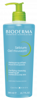 BIODERMA product photo, Sebium Gel moussant F500ml, shower foaming gel for oily skin